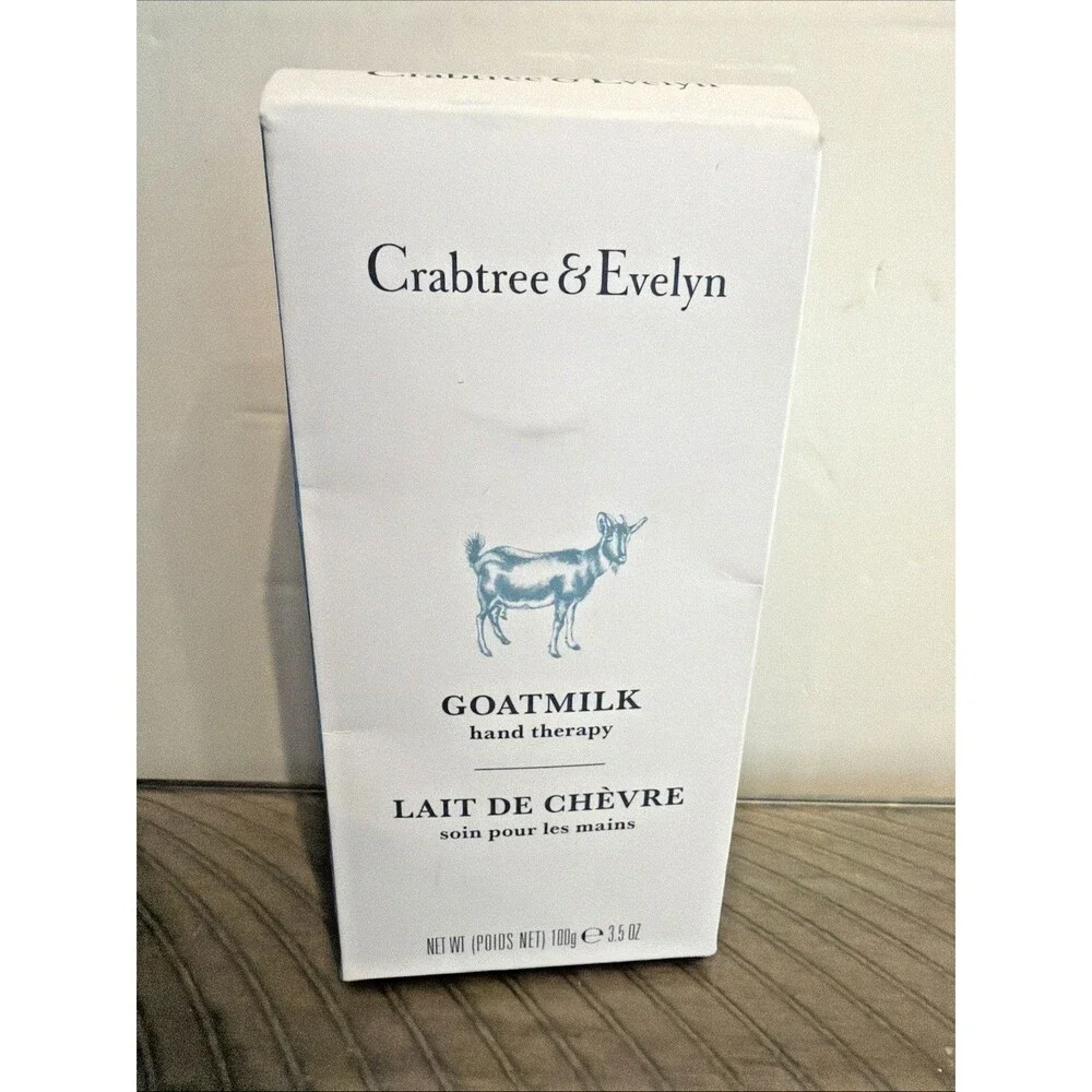 Crabtree & Evelyn Goatmilk Hand Therapy 3.5 oz NIB
